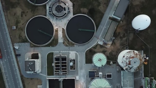 Planta de depuradora de aguas residuales