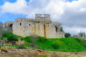 Fototapeta na wymiar Yehiam Fortress in the western Upper Galilee