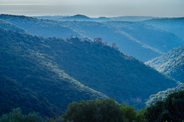 Montfort Castle in the Upper Galilee region