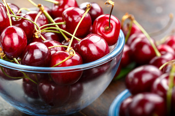sweet cherry closeup