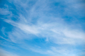 blue sky with clouds natural background