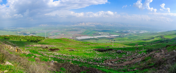 View of the Jordan valley