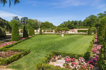 Madrid, Spain. Parterre Garden