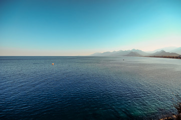 Landscape of Mediterranean Sea in Turkey