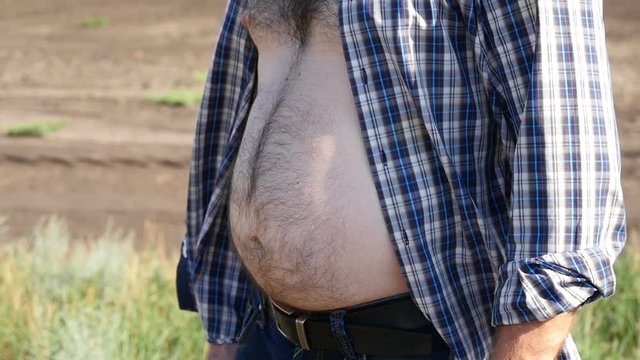 Hairy belly hoodie deals