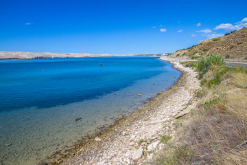 Fototapeta na wymiar Isola di Pag (Pago), Croazia