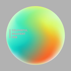 Colourful abstract gradient for all kinds of branding projects, or just to create the artwork. Abstract a unique colourful orb for brand designs, app interfaces, or even phone backgrounds.