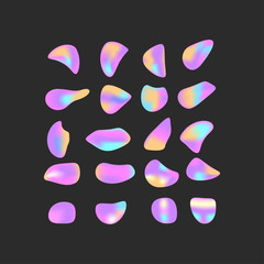 organic gradient color shapes