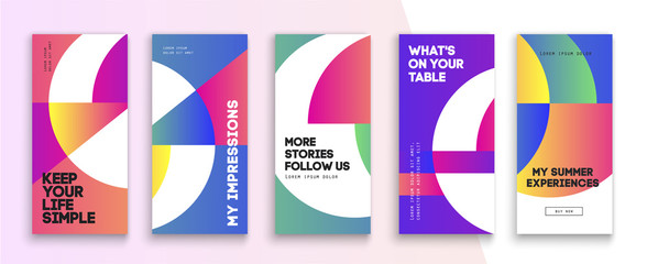 Naklejka premium Editable Instagram Stories template. Streaming. 
