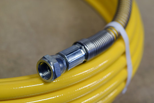 Yellow Pressure Hose