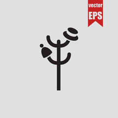 clothes rack icon.Vector illustration.