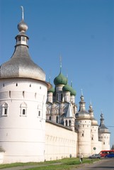 Fototapeta na wymiar The Kremlin of Rostow Velikij