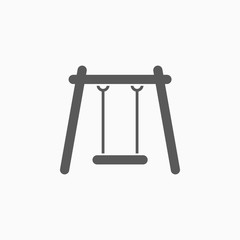 swing icon, swings vector