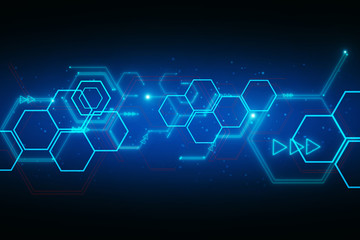 Digital business interface wallpaper