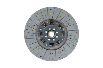 Car clutch isolated on a white background.