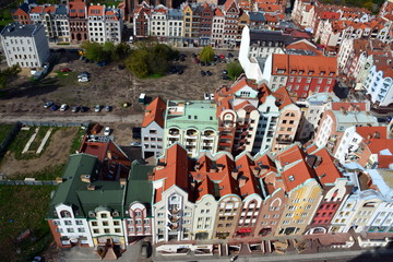 Stare miasto Elblag, Polska