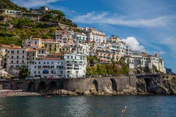 Fototapeta na wymiar Amalfi Coast - Salerno, Campania, Italy, Europe