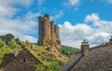 Château du Tournel, Lozère,Occitanie.