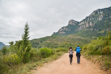 Montserrat hike, Catalonia, Spain