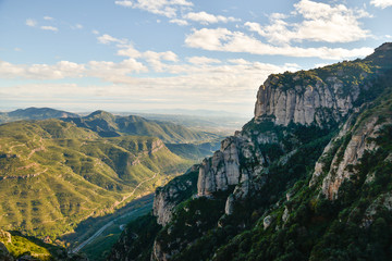 Fototapeta na wymiar Montserrat, Catalonia, Spain