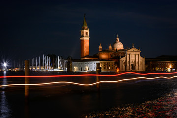 Fototapeta na wymiar Venice Nightscape