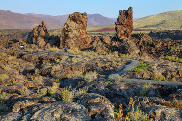 North Crater Flow Trail, Craters of the Moon National Monument, Idaho, USA