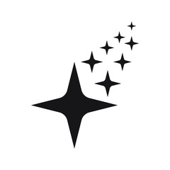 Shine icon, Clean star icon