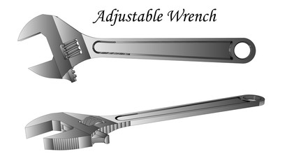 illustration of wrench and hammer