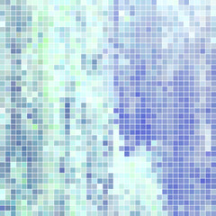 abstract vector square pixel mosaic background