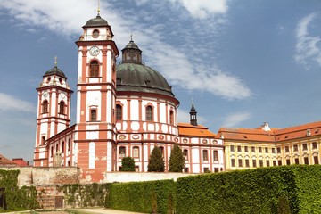 Fototapeta na wymiar Jaromerice nad Rokytnou baroque and renaissance castle