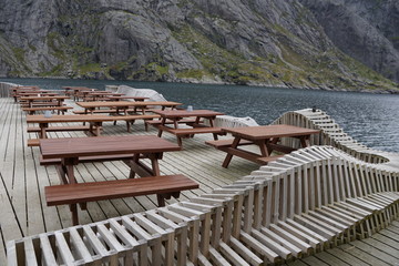 Sitzgelegenheit am See