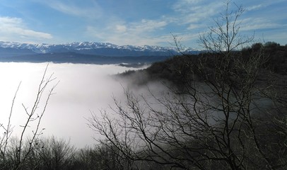 Cloudy gorge.Regita.