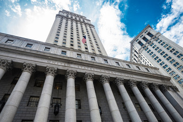 Thurgood Marshall United States Courthouse in New York City, USA