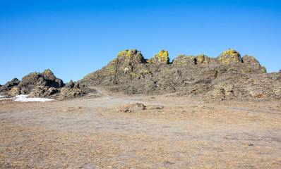 Fototapeta na wymiar Panoramic view of Olkhon Island