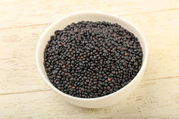 Black lentils