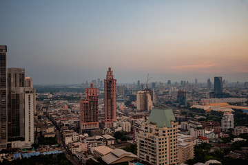 Fototapeta na wymiar Cityscape of Bangkok,Thailand