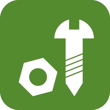 Vector screw icon