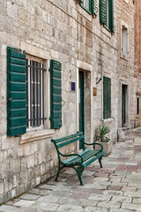 Fototapeta na wymiar Streets of Kotor. Montenegro