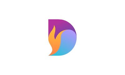 d fire water logo
