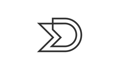 d monogram logo