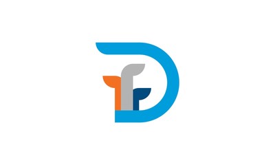 letter D logo