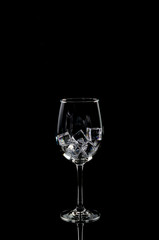 Festive drink in a glass.