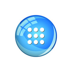 Modern Apps 9 Grid Menu Icon Button Logo