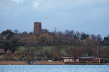 Fototapeta premium Church across the water 2