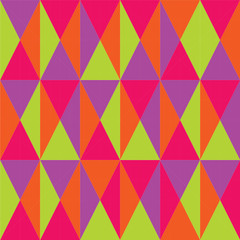 Seamless repeating background of triangles, squares and lines.