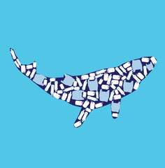 vector ocean pollution