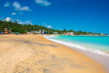 Unawatuna Beautiful beach in Sri Lanka. 