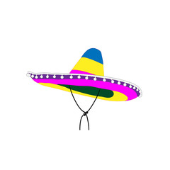 Mexican sombrero vector