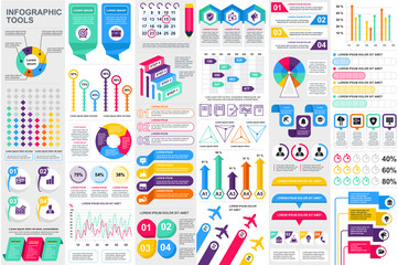 Fototapeta na wymiar Infographic elements data visualization vector design template. Can be used for steps, options, business processes, workflow, diagram, flowchart concept, timeline, marketing icons, info graphics.