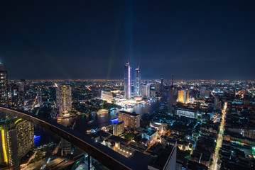 Fototapeta na wymiar Cityscape Iconsiam of Bangkok,Thailand